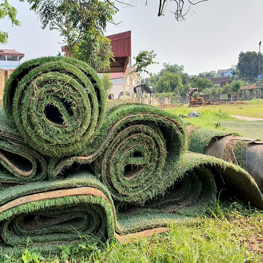 Mua bán thanh lý cỏ nhân tạo cũ đã qua sử dụng